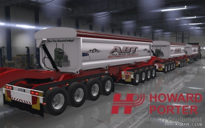 Мод "Owned Howard Quarter Side Tipper" для American Truck Simulator