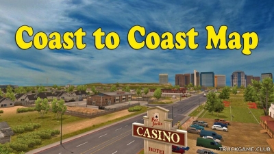 Мод "Coast to Coast v2.7" для American Truck Simulator