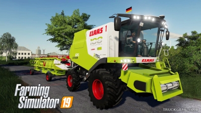 Мод "Claas Lexion 670 Pack V1.0" для Farming Simulator 2019