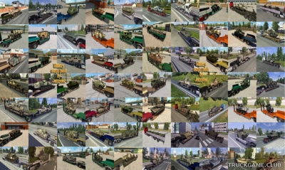 Мод "Military cargo pack by Jazzycat v3.1" для Euro Truck Simulator 2