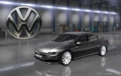 Мод "Volkswagen Passat CC 2013 & Arteon 2018" для American Truck Simulator