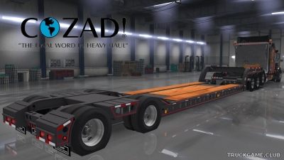 Мод "Owned Cozad Lowbed Trailer" для American Truck Simulator