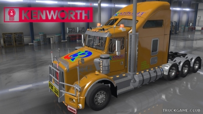 Мод "Kenworth T800 v1.7" для American Truck Simulator