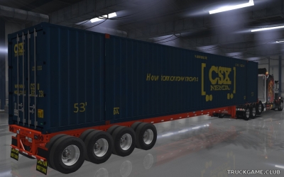 Мод "Owned 53-foot Container" для American Truck Simulator