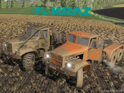 Мод "КрАЗ-255Б v1.4" для Farming Simulator 2019