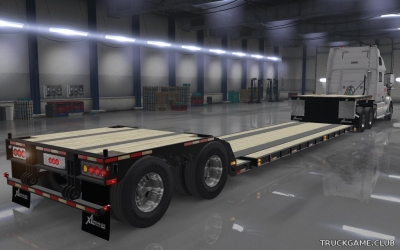 Мод "Owned Lowbed XL 90 MDE" для American Truck Simulator