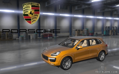 Мод "Porsche Cayenne Turbo S 2016 v1.1" для American Truck Simulator