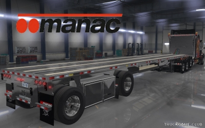 Мод "Owned Corby Manac Darkwing" для American Truck Simulator