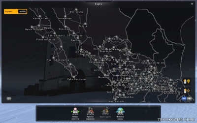 Мод "Viva Mexico Map v2.5.1" для American Truck Simulator