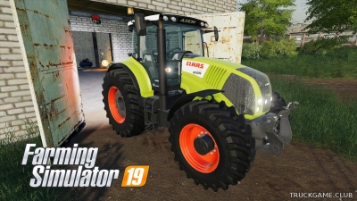 Мод "CLAAS Axion 800 Series V1.0" для Farming Simulator 2019