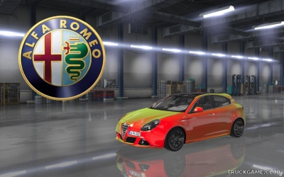Мод "Alfa Romeo Giuilietta" для American Truck Simulator
