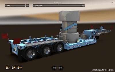 Мод "BWS Nuclear Waste Special Transport" для American Truck Simulator
