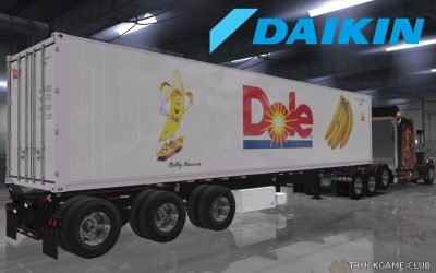 Мод "Owned Daikin Reefer Container" для American Truck Simulator
