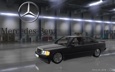 Мод "Mercedes 190E" для American Truck Simulator