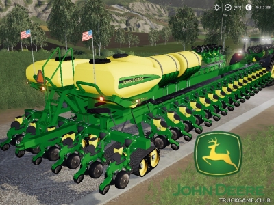 Мод "John Deere DB 120" для Farming Simulator 2019