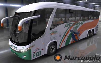 Мод "Marcopolo Paradiso G7 1200 6x2" для American Truck Simulator