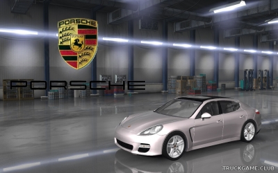 Мод "Porsche Panamera Turbo 2010" для American Truck Simulator