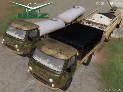 Мод "УАЗ-3303 Модульный v1.1" для Farming Simulator 2019