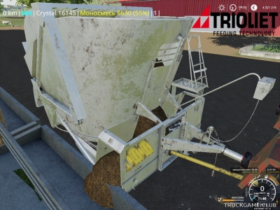 Мод "Trioliet Triomix S1 1200" для Farming Simulator 2019
