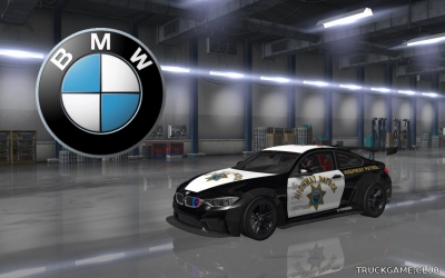 Мод "BMW M4 F82 v2.1" для American Truck Simulator