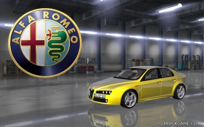 Мод "Alfa Romeo 159" для American Truck Simulator