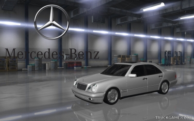 Мод "Mercedes W210" для American Truck Simulator