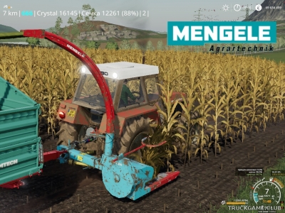 Мод "Mengele Maisblitz 300" для Farming Simulator 2019