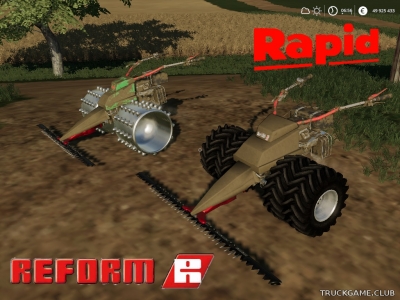 Мод "Rapid Euro 4 & Reform RM20" для Farming Simulator 2019