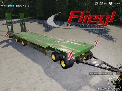 Мод "Fliegl Lowbody" для Farming Simulator 2019