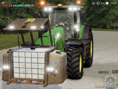 Мод "SyreN Front Tank" для Farming Simulator 2019