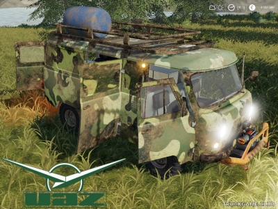 Мод "УАЗ-3741 Сервисный" для Farming Simulator 2019