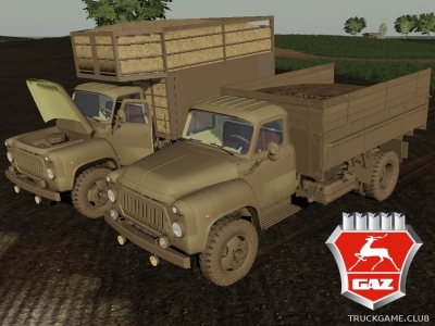 Мод "ГАЗ-52" для Farming Simulator 2019