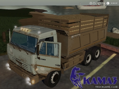 Мод "КамАЗ-65115-049 v1.5" для Farming Simulator 2019