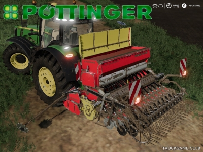 Мод "Poettinger Vitasem 302A v2.0" для Farming Simulator 2019