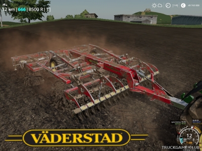 Мод "Vaederstad TopDown 500" для Farming Simulator 2019