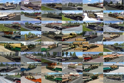 Мод "Military cargo pack by Jazzycat v3.5" для Euro Truck Simulator 2