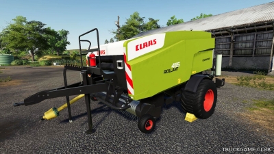 Мод "Claas Rollant 455 Uniwrap RC V1.0" для Farming Simulator 2019