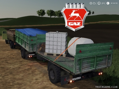 Мод "ГАЗ Прицеп" для Farming Simulator 2019