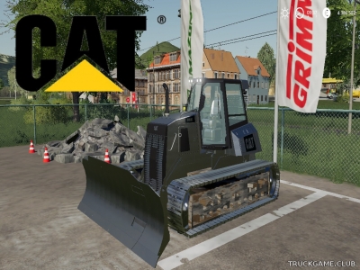 Мод "CAT D6K" для Farming Simulator 2019