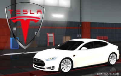 Мод "Tesla Model S" для Euro Truck Simulator 2