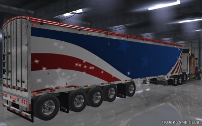 Мод "Owned Wilkens Walking Floor" для American Truck Simulator