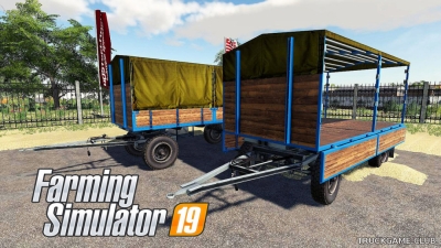 Мод "HW60 mit Planenaufbau V1.0" для Farming Simulator 2019