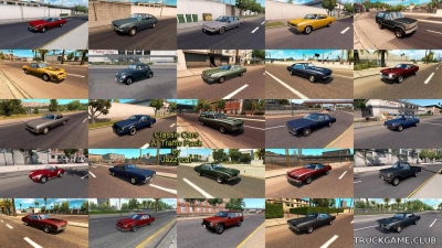 Мод "Classic Ai traffic pack by Jazzycat v4.0" для American Truck Simulator