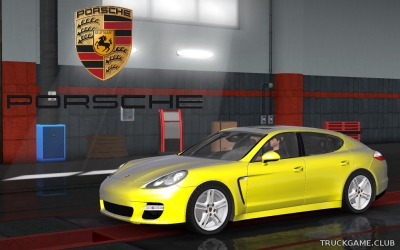 Мод "Porsche Panamera Turbo S 2010 v2.0" для Euro Truck Simulator 2