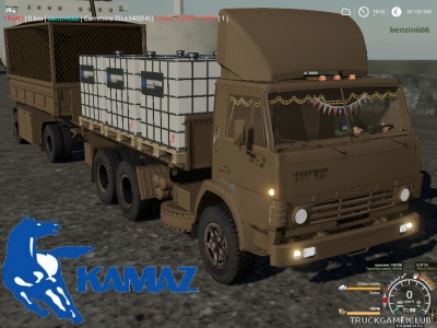 Мод "КамАЗ-5320 и НефАЗ-8560" для Farming Simulator 2019