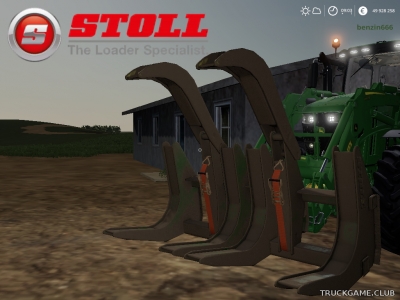 Мод "Stoll Log Fork Duo" для Farming Simulator 2019