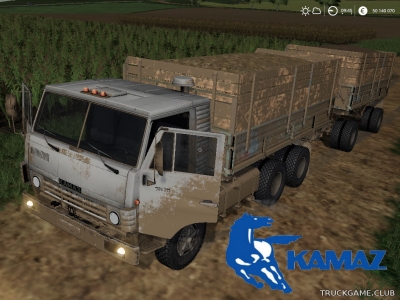 Мод "КамАЗ-5320 и ГКБ-8551 v2.1" для Farming Simulator 2019