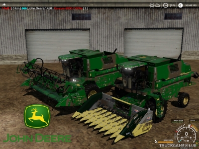Мод "John Deere 1450" для Farming Simulator 2019