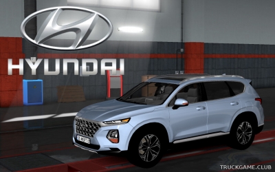 Мод "Hyundai SantaFe 2019" для Euro Truck Simulator 2