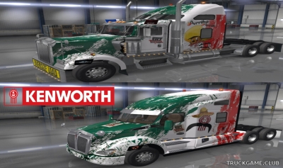 Мод "Kenworth T680 / W900 60 Aniversario Mexico Skins" для American Truck Simulator